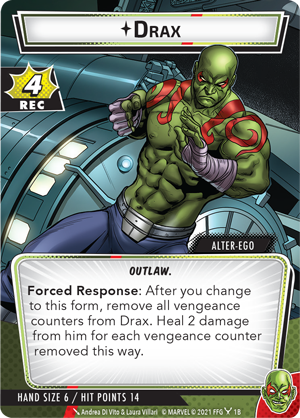Marvel Champions : The Card Game - Drax Hero Pack